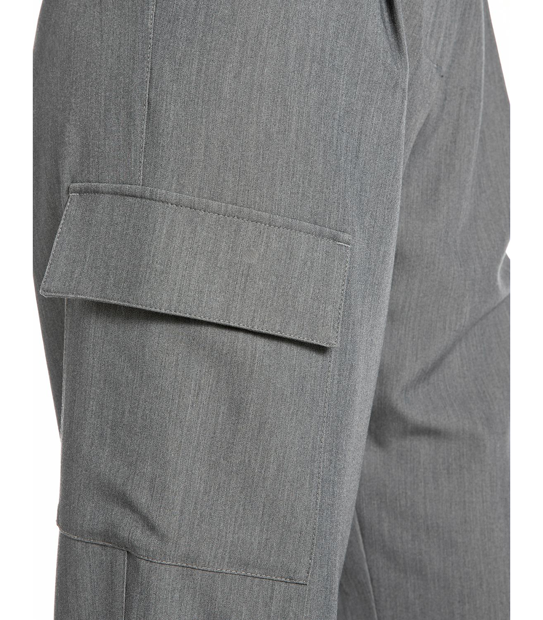 ワイドカーゴストレッチパンツ 詳細画像 ダークグレーメランジ 6